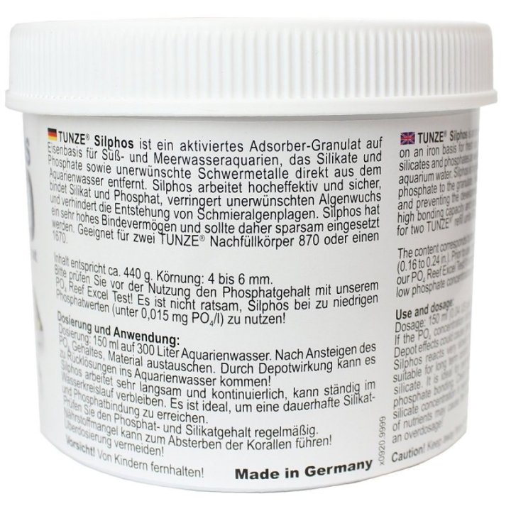 Tunze Silphos 400 g (14 oz.) - Tunze