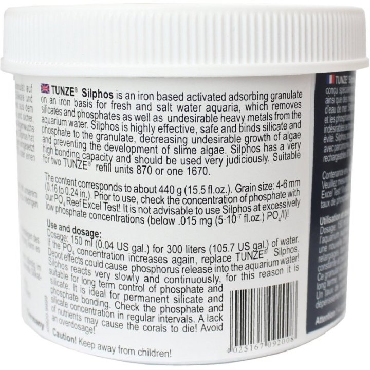 Tunze Silphos 400 g (14 oz.) - Tunze