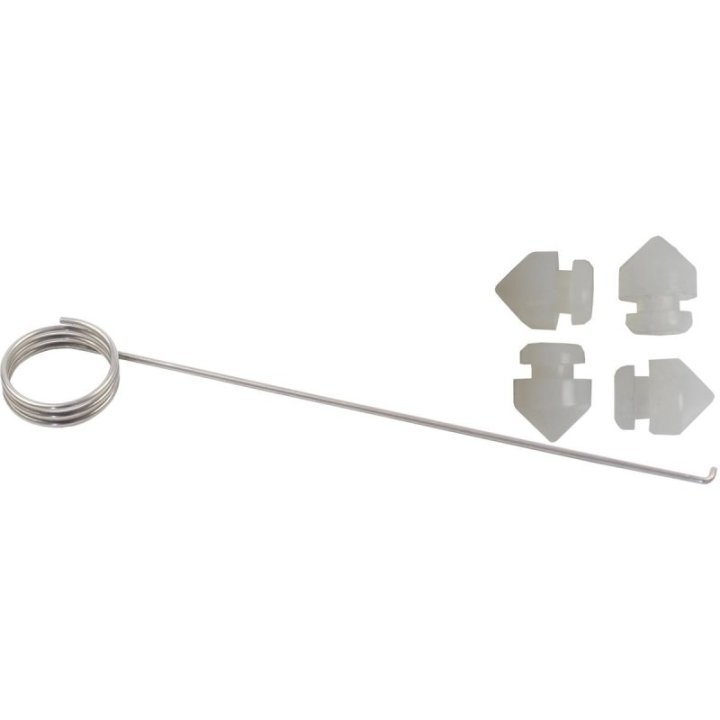 Tunze 4 Silicone shock absorber feet and hook