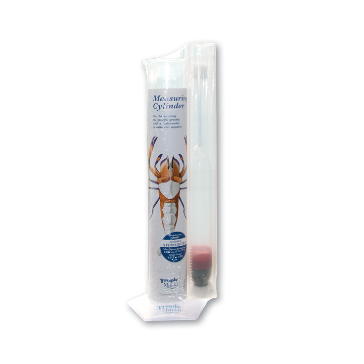 Tropic Marin Hydrometer with Meas. Cylinder Hydrometer scale from: 1,021