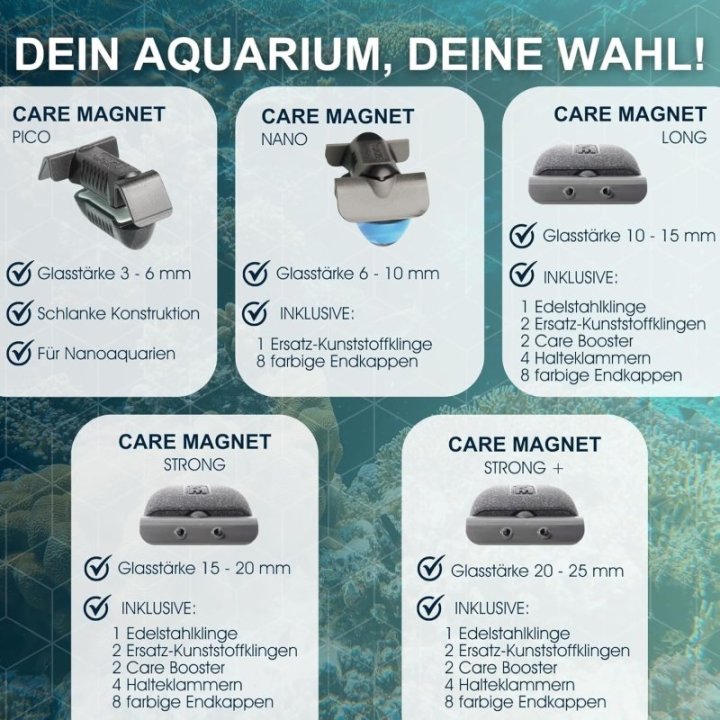 Tunze Care Magnet strong+ | Akvaariokeidas