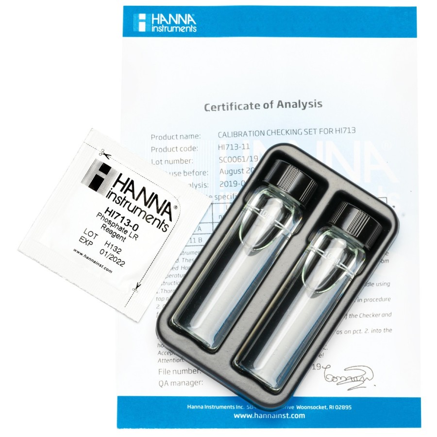 Hanna Kit with stands (0 and 100 mg/l) for HI713