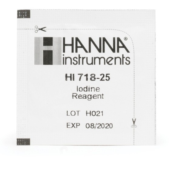 Hanna Reagents for Iodine 0.0 to 12.50 mg / l 25 pcs