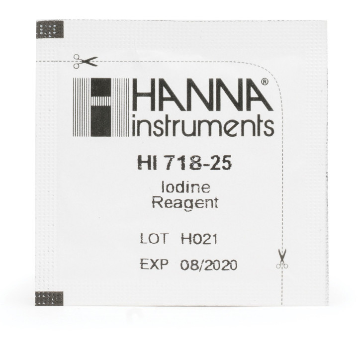 Hanna Reagents for Iodine 0.0 to 12.50 mg / l 25 pcs