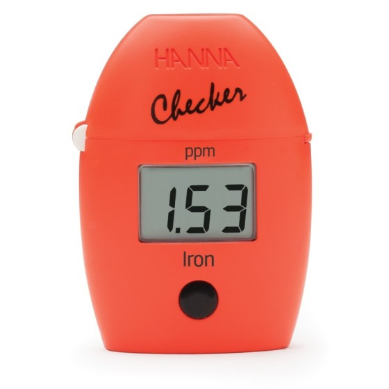 Hanna Checker pocket photometer for iron 0.00 tot 5.00 mg/L