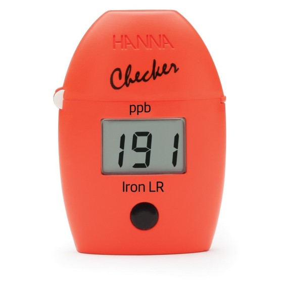 Hanna Checker pocket photometer for iron LR 0 to 999 ppb (ug/l)