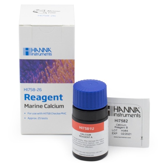 Hanna Reagents for Calcium in seawater-not suitable for freshwater