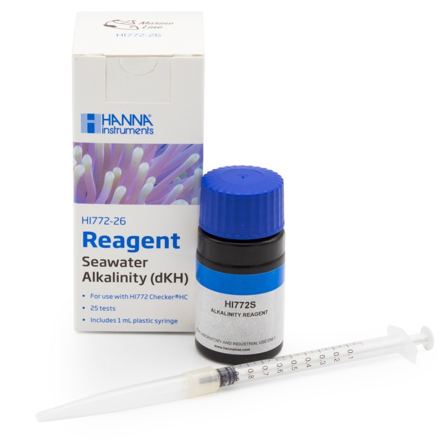 Hanna Seawater Alkalinity Reagents 0.0 to 20.0 dKH 25 tests