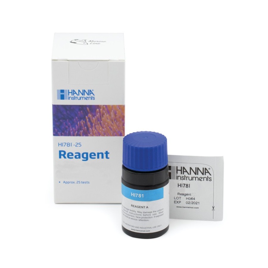 Hanna Low range nitrate reagents in seawater - incl. filter paper