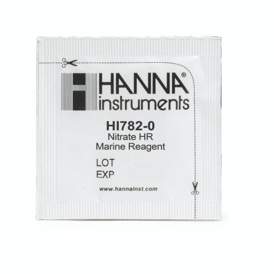 Hanna Reagents for high range nitrate in seawater (25 tests)