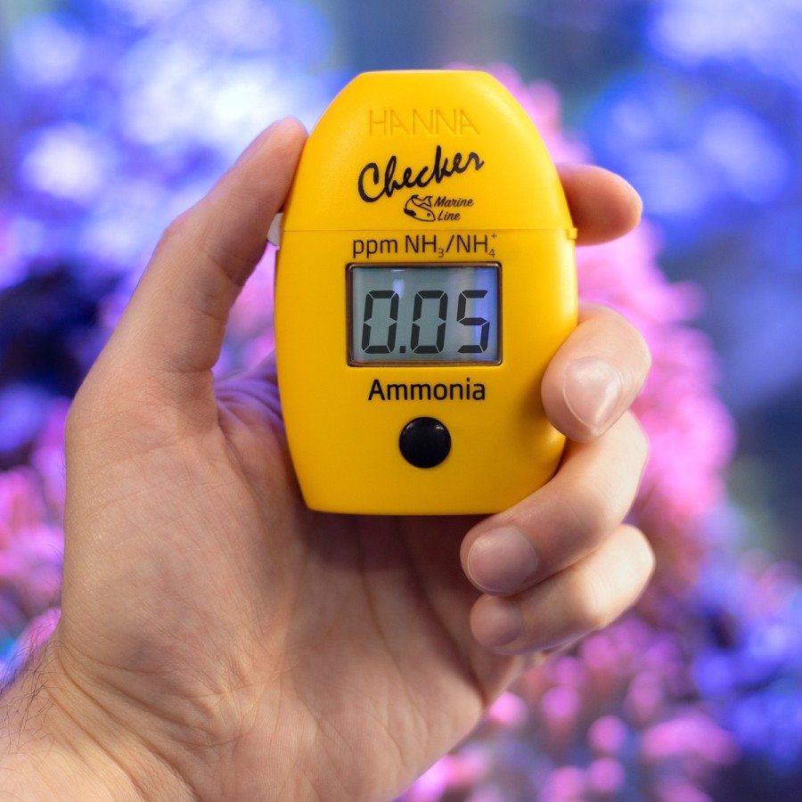 Hanna Checker photometer for ammonia in seawater