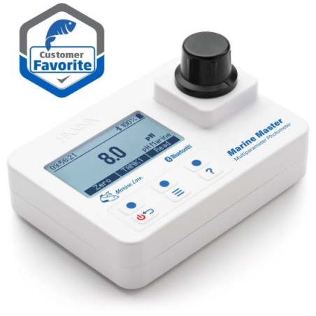 Hanna Pocket-sized multi-parameter seawater photometer w/Bluetooth