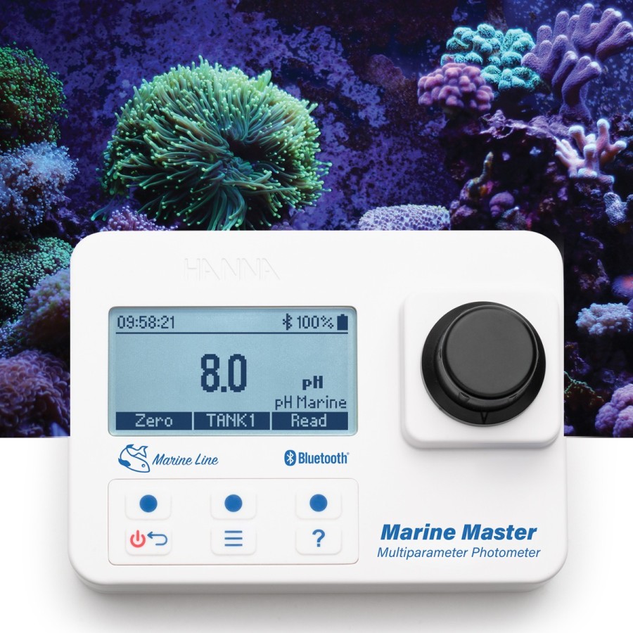 Hanna Pocket-sized multi-parameter seawater photometer w/Bluetooth