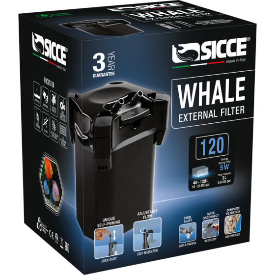 Sicce WHALE 120 BLACK