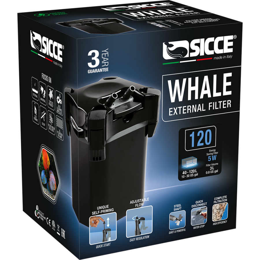 Sicce WHALE 120 BLACK