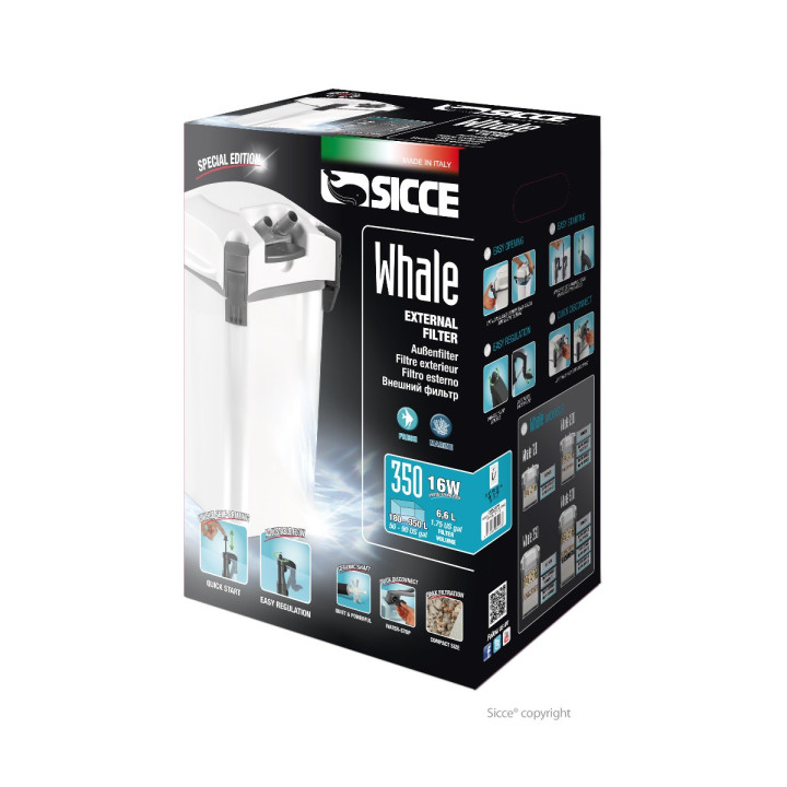Sicce WHALE 350 BLACK