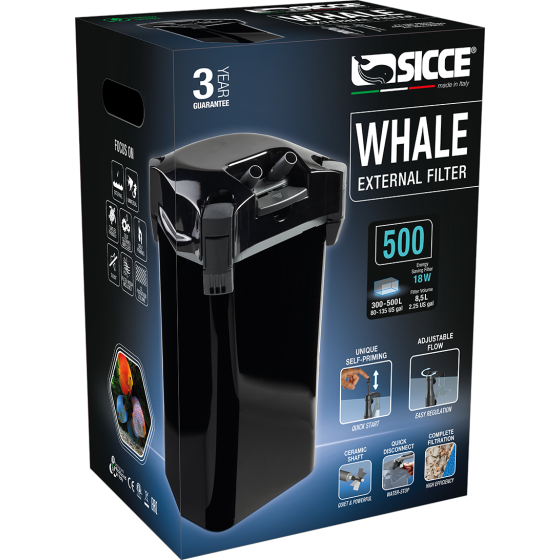 Sicce WHALE 500 BLACK