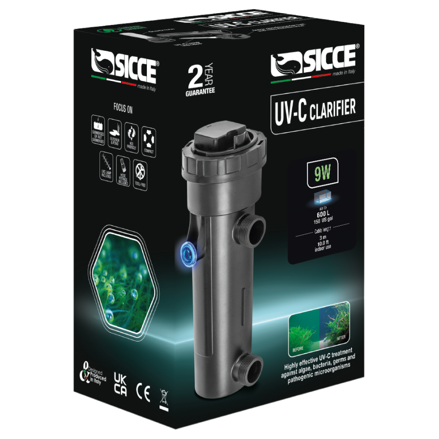 Sicce UV-C Clarifier - 9 W