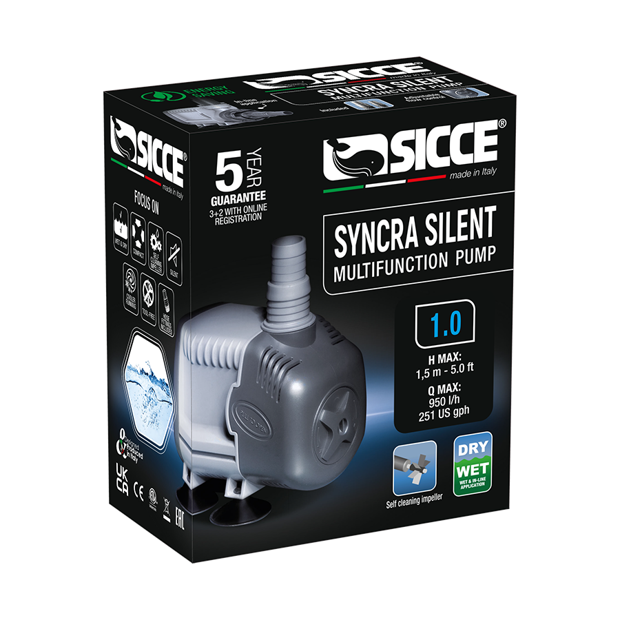 Sicce SYNCRA 1.0 - 1,5 m Cable - Schuko plug