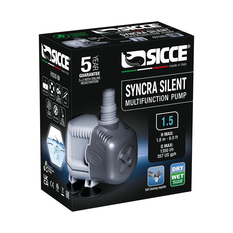 Sicce SYNCRA 1.5 - 1,5 m Cable - Schuko plug