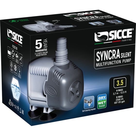 Sicce SYNCRA 3.5 - 1,5 m Cable - Schuko plug