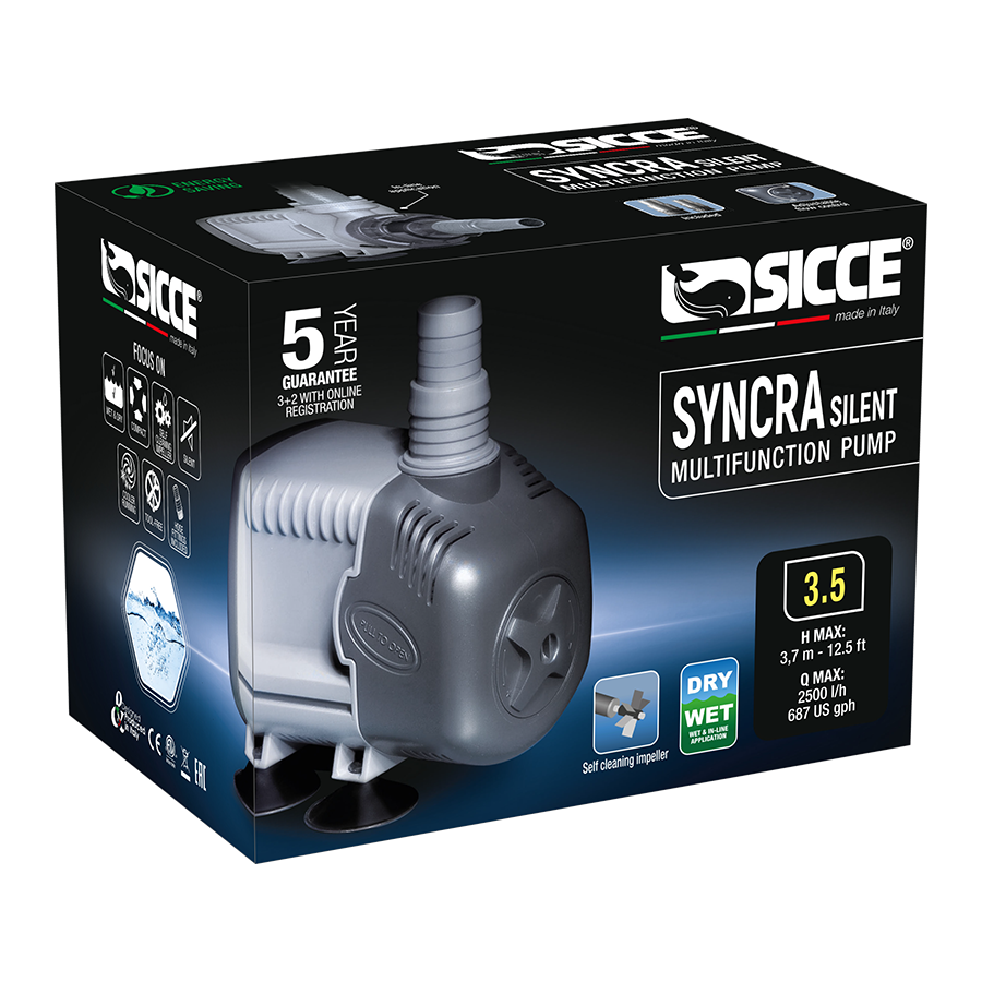 Sicce SYNCRA 3.5 - 1,5 m Cable - Schuko plug