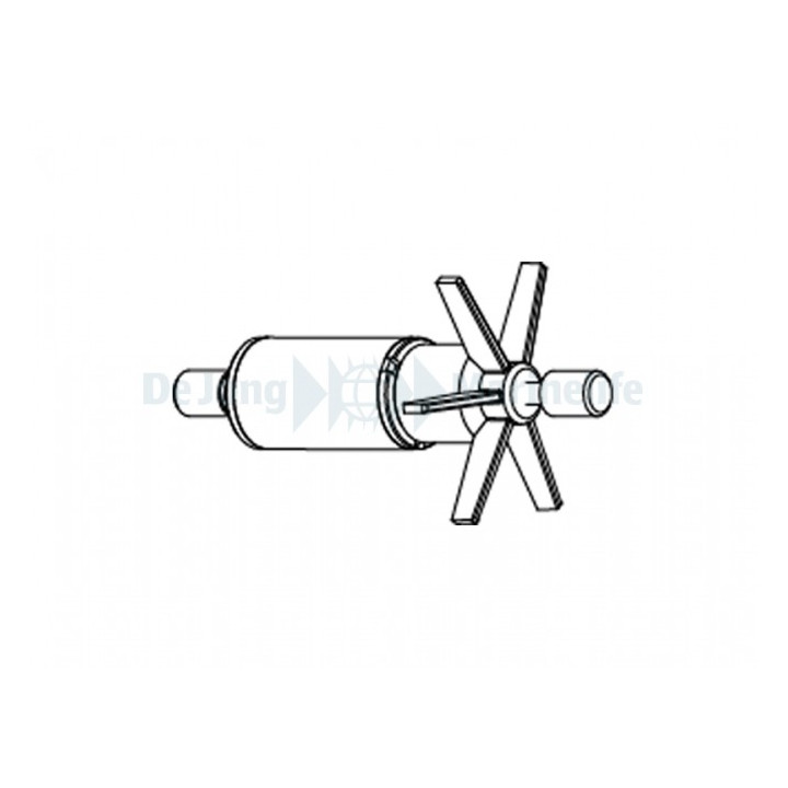 Sicce SYNCRA 0.5 ROTOR + STAINLESS STEEL SHAFT+ RUBBERS