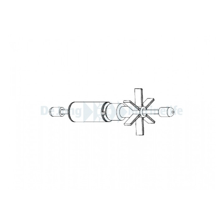 Sicce VOYAGER 2 ROTOR + STAINLESS STEEL SHAFT+RUBBERS