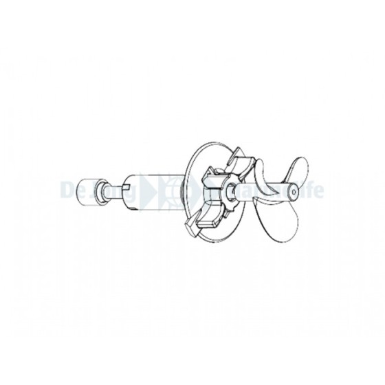 Sicce VOYAGER HP 8 ROTOR + CERAMIC SHAFT+ RUBBERS