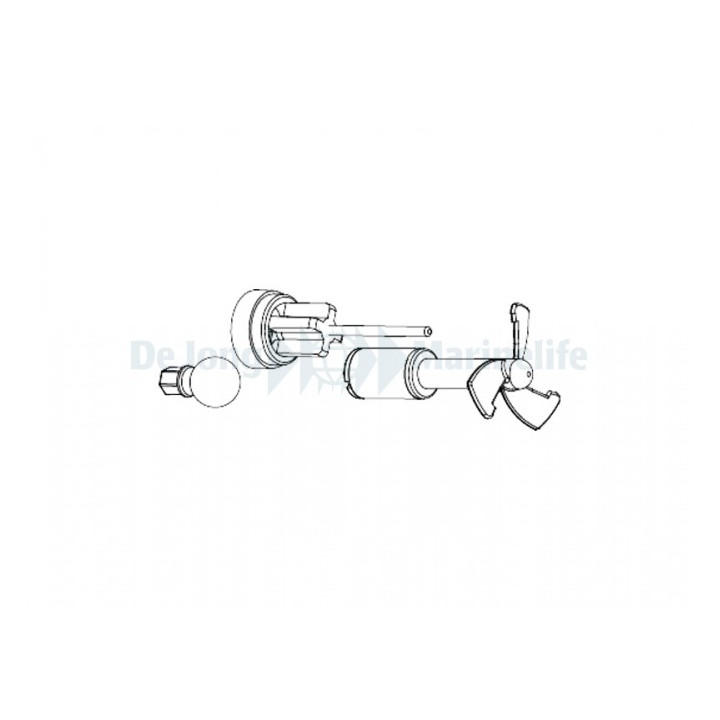 Sicce Voyager Nano 2000 Rotor+Stainless Steel Shaft+Rotating Mount