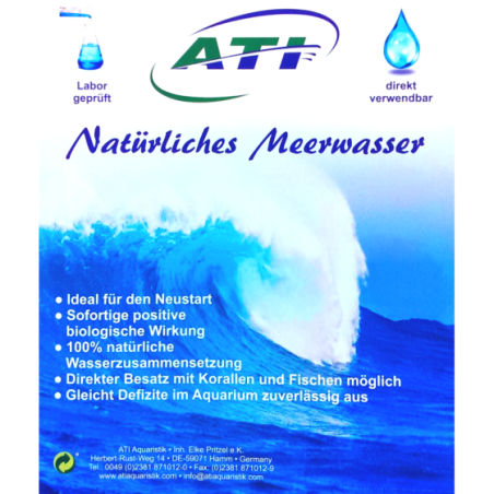 ATI Natural Seawater - 20 l