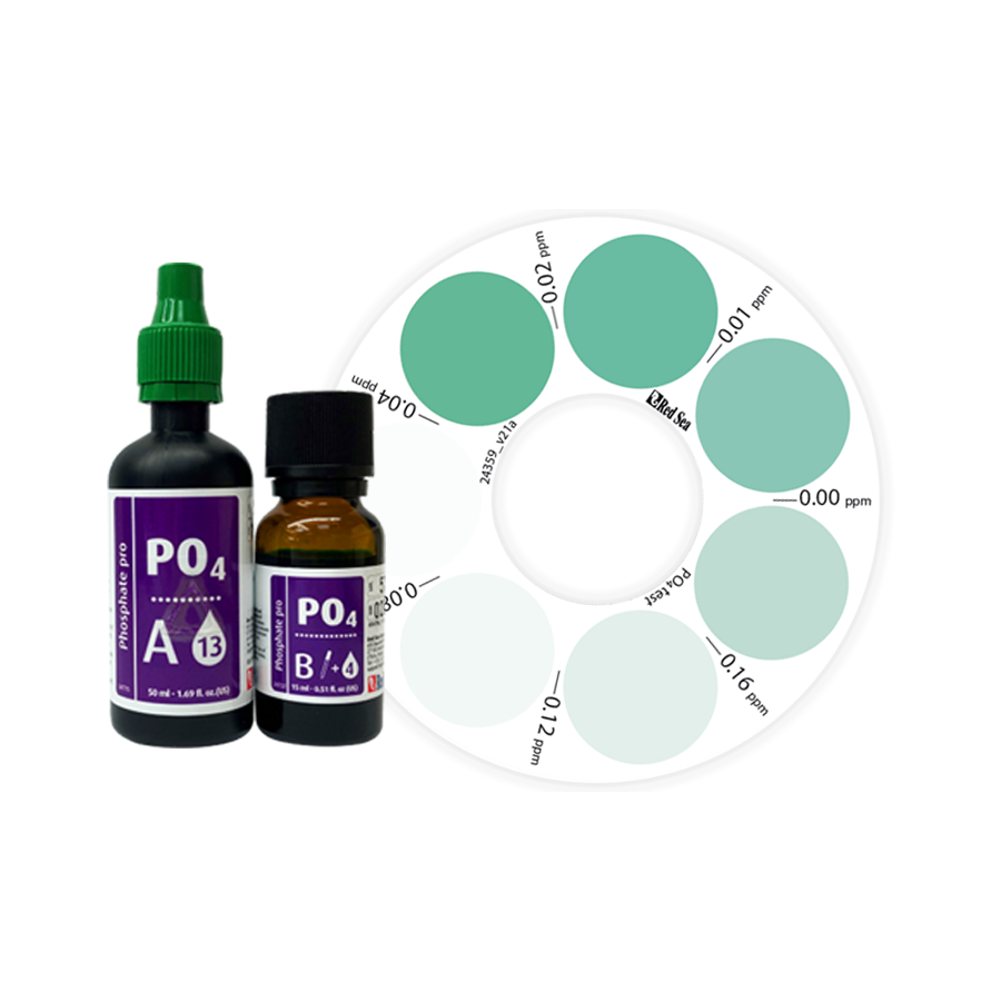 Red Sea Phosphate Pro  Comparator TestSet 100 tests