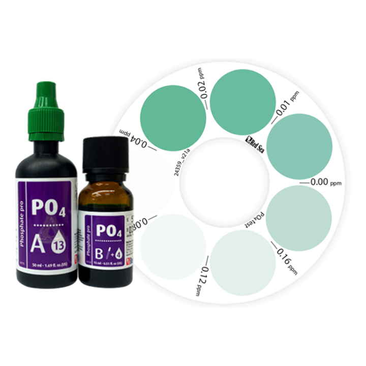 Red Sea Phosphate Pro Comparator TestSet 100 tests - RedSea