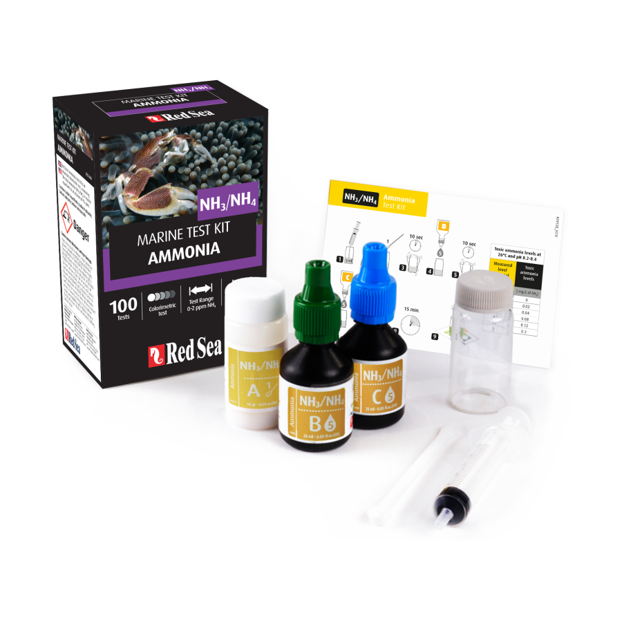 Red Sea MCP Ammonia Test Kit - 100 Test Kit