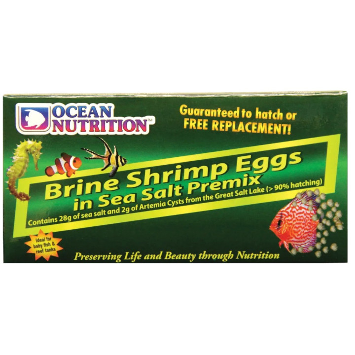 Ocean Nutrition Brine Shrimp Eggs Pre-Mix - artemian munat + suola -