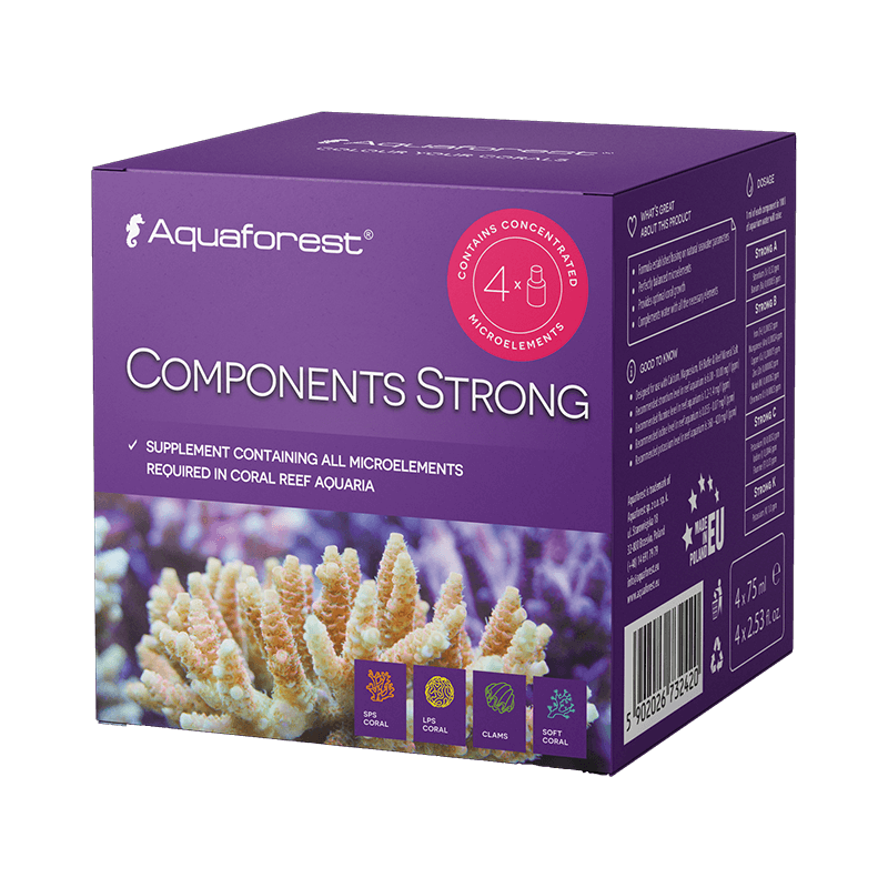 AquaForest Components Strong - 4x75ml