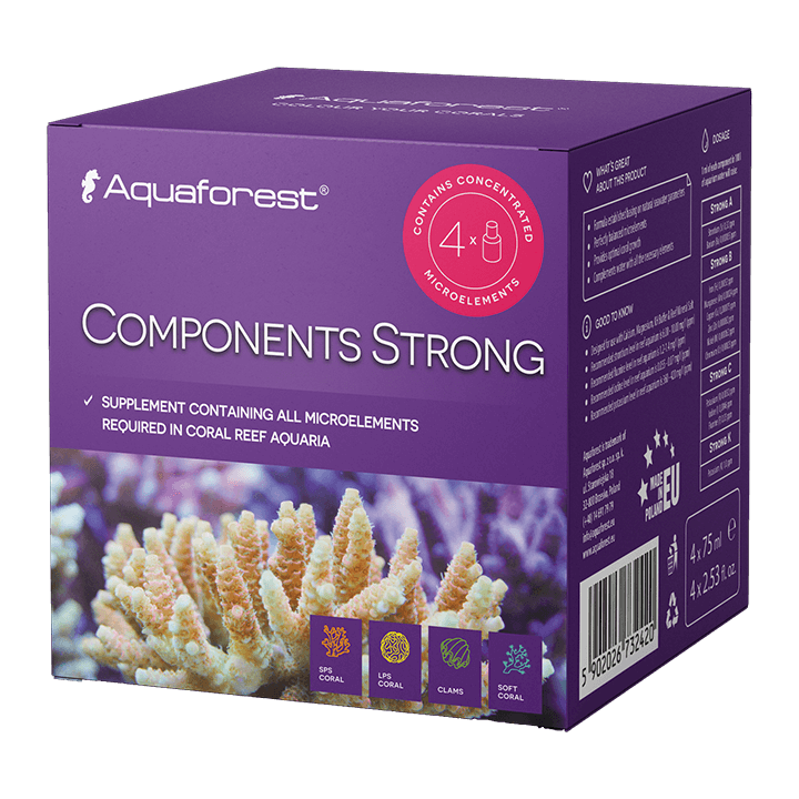 AquaForest Components Strong - 4x75ml
