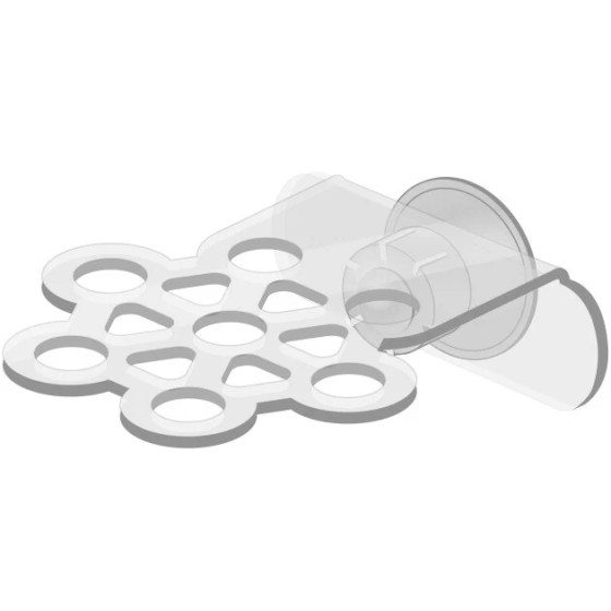 BLUE MARINE CORAL PLUG HOLDER *