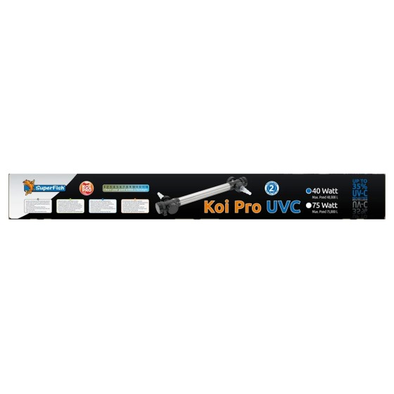 KOI PRO RVS UVC T5 40W/40.000L