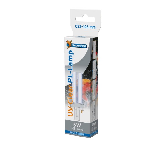 SUPERFISH UV PL LAMP 5W G23 105MM