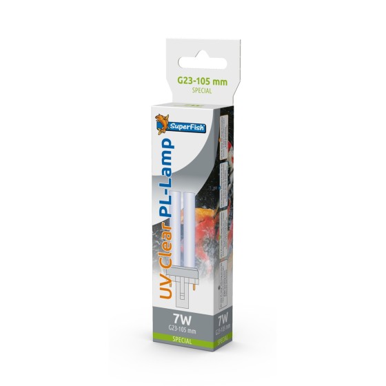 SUPERFISH UV PL LAMP 7W G23 105MM SP