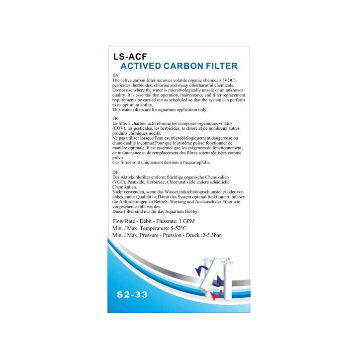 Glamorca Activated Carbon Filter -