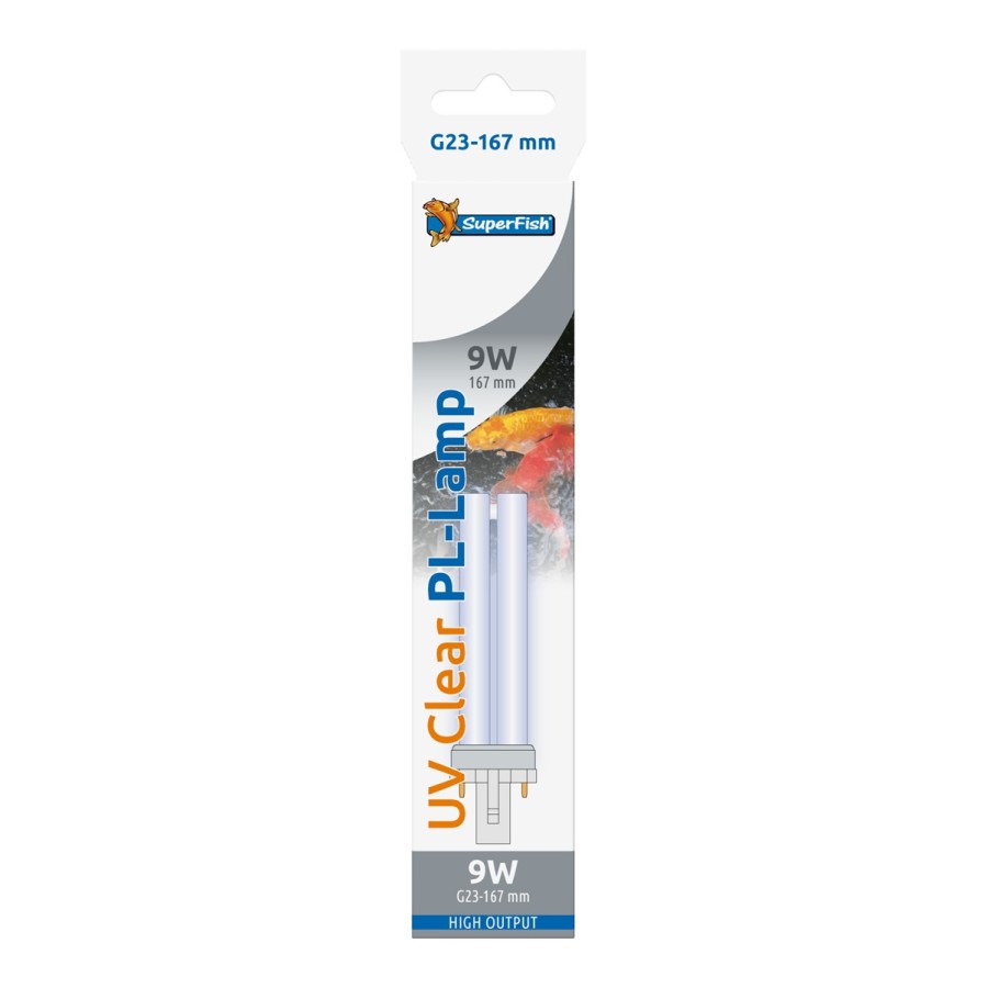 SUPERFISH UV PL LAMP 9W G23 167MM