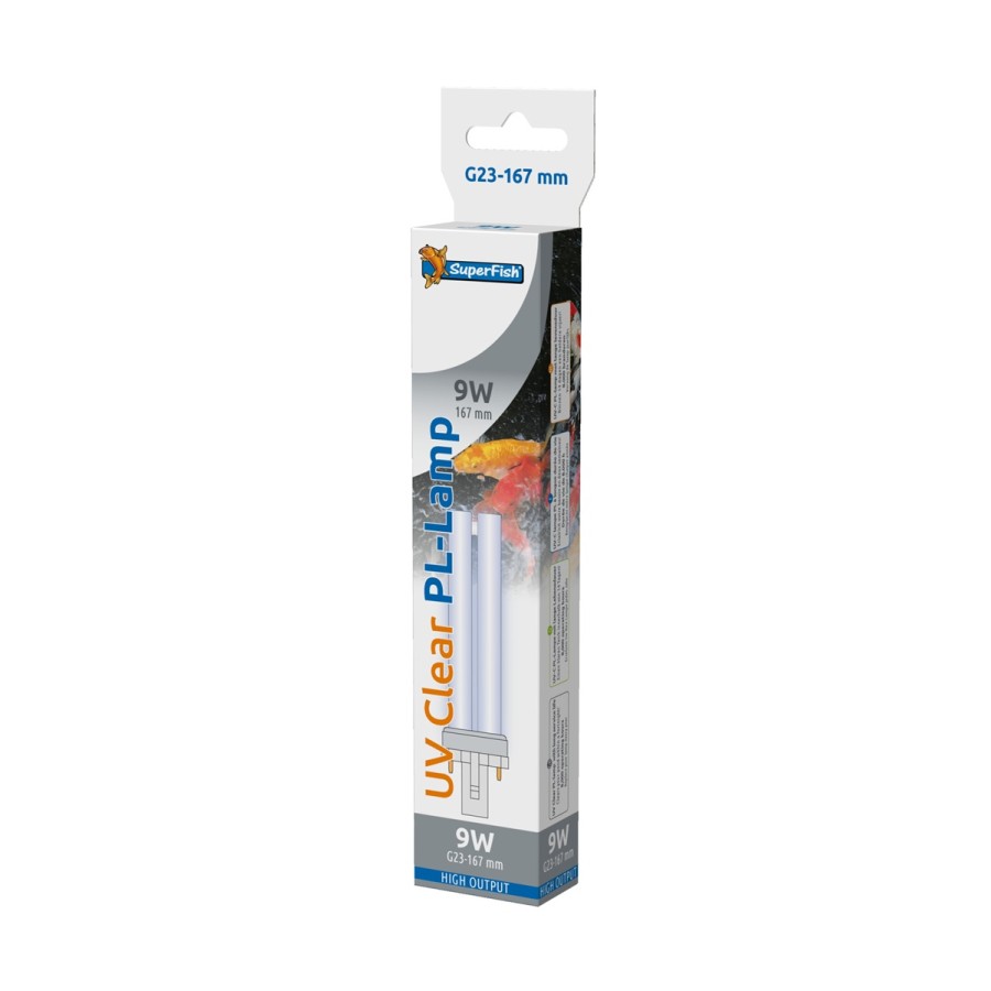 SUPERFISH UV PL LAMP 9W G23 167MM