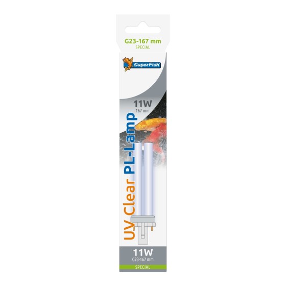 SUPERFISH UV PL LAMP 11W G23 167MM SP