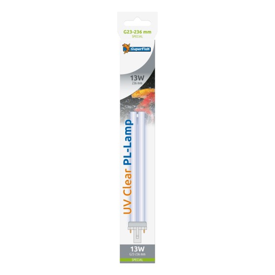 SUPERFISH UV PL LAMP 13W G23 236MM SP