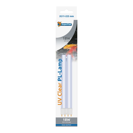 SUPERFISH UV PL LAMP 18W 2G11 225MM