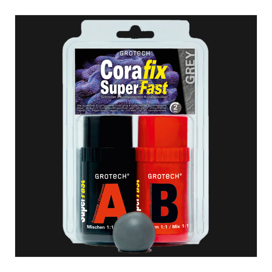 Grotech CoraFix SuperFast - Gray - 240 g 2 min.