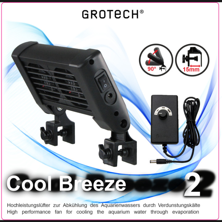 Grotech Cool Breeze Fan Unit Adjustable *