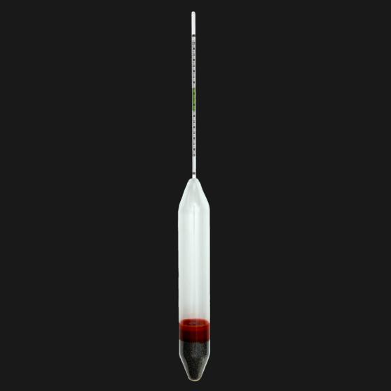 Grotech Precision Hydrometer - 350mm + Graduated Cylinder